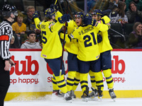 Вылет сборных Словакии и США. Результаты матчей молодежного чемпионата мира по хоккею