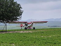 Пилот посадил легкий самолет на засеянное поле и получил штраф на 2500 шекелей