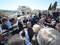 Глава МИДа Германии посетил место падения ракеты в Бейт-Шемеше