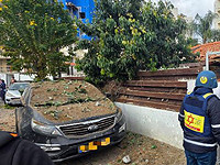 В Ришон ле-Ционе зафиксировано три места падения осколков ракет